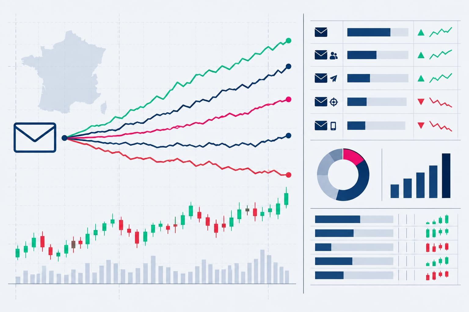 découvrez les taux réels de l’emailing marketing b2b observés en france en 2026 : ouvertures, clics et indicateurs clés pour évaluer vos campagnes.